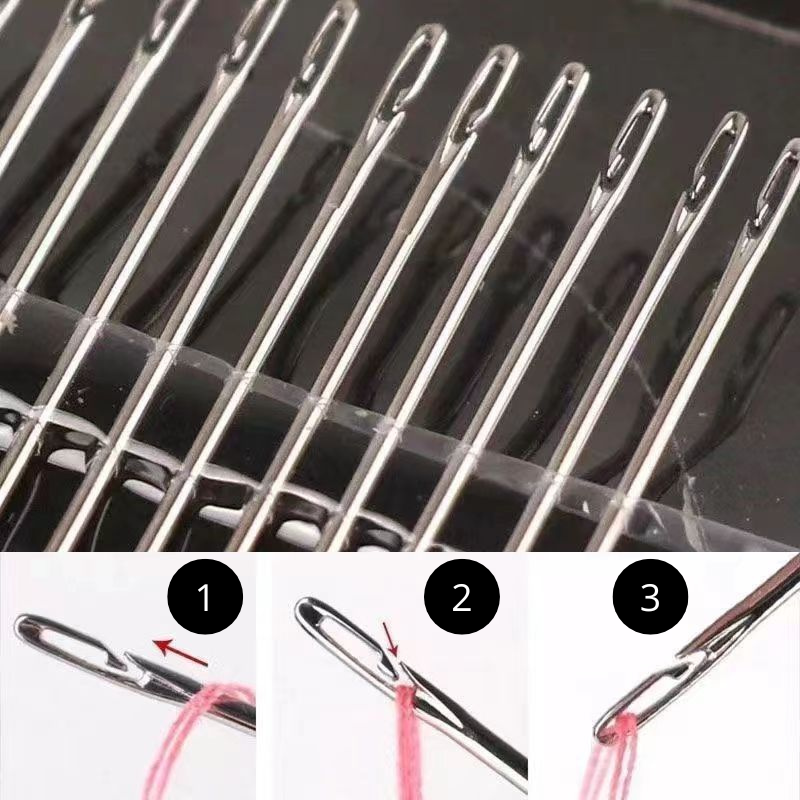 Oferta 2X1 Agujas de Enhebrado Fácil