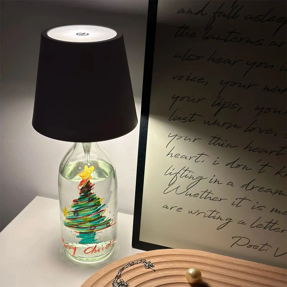 Lámpara de botella "Luz Viva"