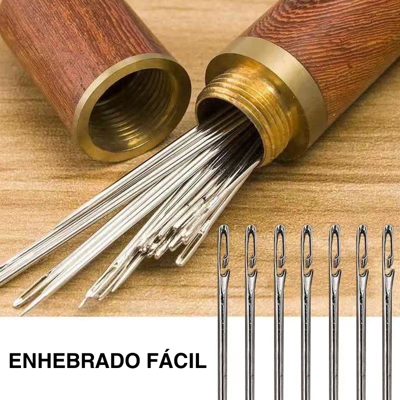 24 Agujas de enhebrado Fácil