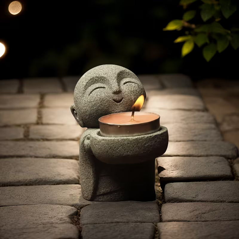 Soporte de vela -"Buda Aura"