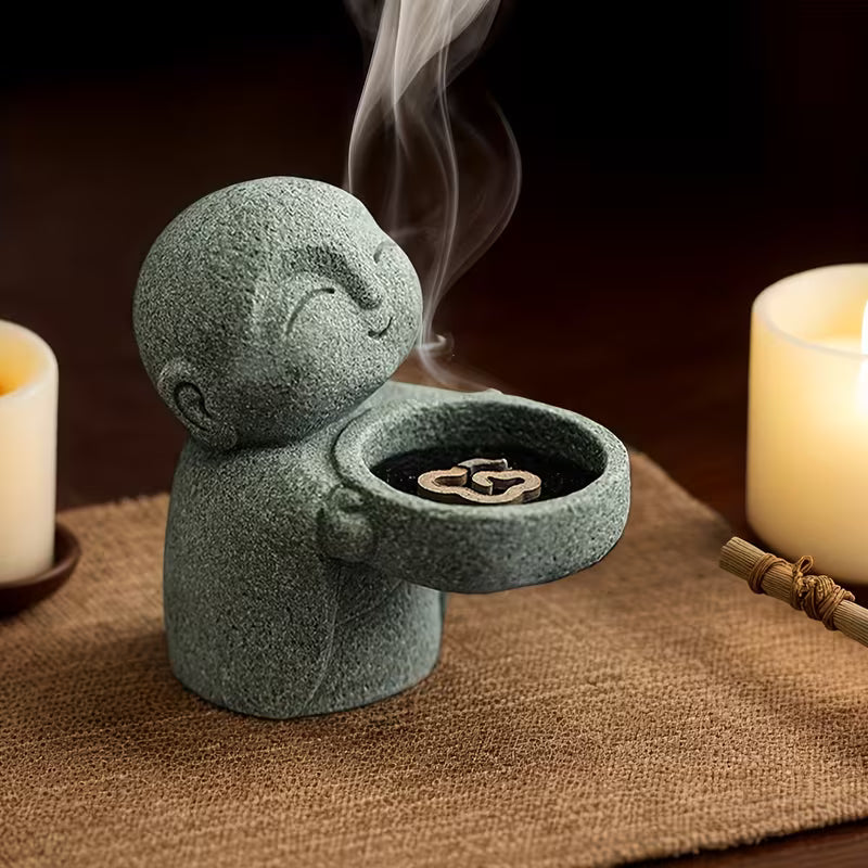 Soporte de vela -"Buda Aura"